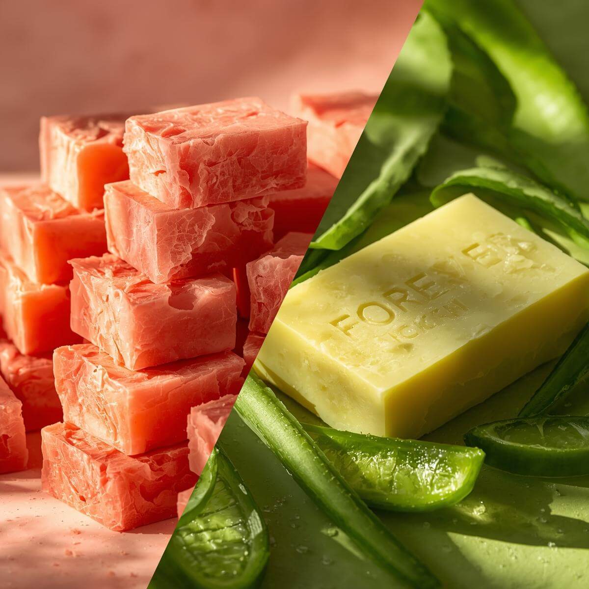 Savon Forever vs. Savons Industriels Lequel Choisir pour Votre Visage et Votre Corps